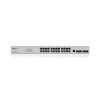 Коммутатор Wi-Tek WI-PCMS528F-L3, управляемый PoE бюджет 370Вт, 24GE PoE, 4SFP+ 10G, Cloud