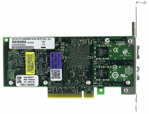 Intel Ethernet Server Adapter X520-DA2 10Gb Dual Port, SFP+, transivers no included, LP and FH brackets included, bulk, clean pull, 1 year