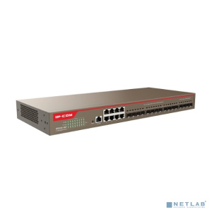 IP-COM G5324-16F Коммутатор управляемый в стойку, 8*1Gbit RJ45, 16*SFP 1Gbit, console port
