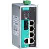 Коммутатор 5 x 10/100BaseTX, 1 x 100BaseFX (многомодовое оптоволокно) с функцией Power Over Ethernet (PoE), разъем ST, с расширенным диапазоном темпер