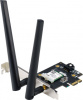 Сетевой адаптер Wi-Fi + Bluetooth Asus PCE-AXE5400 AXE5400 PCI Express x1 (ант.внеш.съем) 2ант. Сетевой адаптер Wi-Fi + Bluetooth Asus PCE-AXE5400 AXE5400 PCI Express x1 (ант.внеш.съем) 2ант.