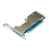 HBA-адаптер Broadcom LSI P411W-32P (05-50054-00) NVMe HBA Adapter, PCIe 4.0 x16 LP, 32port (4* int SFF8654), PEX88048,