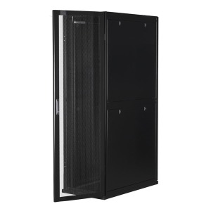 Серверный шкаф SMARTWATT Серверный шкаф Rack S-Series 42U 600x1070мм, двери с перфорацией, боковые панели 4шт и ролики в комплекте, черный (4512020620