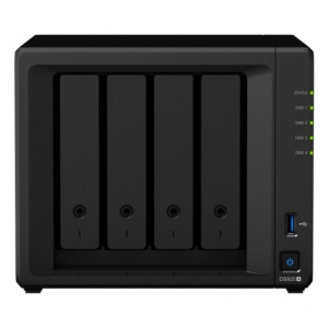 Synology DS920+ Сетевое хранилище C2GhzCPU/4Gb(upto8)/RAID0,1,10,5,6/up to 4hot plug HDDs SATA(3,5' or 2,5')(up to 9 with DX517)/2xUSB3.0/2GigEth/iSCS Synology DS920+ Сетевое хранилище C2GhzCPU/4Gb(upto8)/RAID0,1,10,5,6/up to 4hot plug HDDs SATA(3,5' or 2,5')(up to 9 with DX517)/2xUSB3.0/2GigEth/iSCS