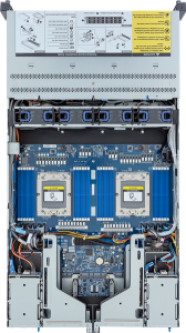 Шасси серверное Gigabyte Server Platform R283-Z94 Rev.3x / 2U / 2xAMD (9004/9005) / 2xHS / 24xDIMM / 12xLFF NVME/SAS/SATA + 4xSFF SATA/SAS + 3xM.2 PCI