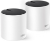 Бесшовный Mesh роутер TP-Link Deco X55 (DECO X55(2-PACK)) AX3000 10/100/1000BASE-TX белый (упак.:2шт) Бесшовный Mesh роутер TP-Link Deco X55 (DECO X55(2-PACK)) AX3000 10/100/1000BASE-TX белый (упак.:2шт)