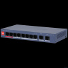 DAHUA DH-CS4010-8ET2GT-110 8-портовый PoE коммутатор управляемый 8 RJ45 10/100Мбит/с (PoE/PoE+/Hi-PoE/IEEE 802.3bt), 2 RJ45 10/100/1000Мбит/с (uplink