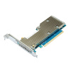 HBA-адаптер Broadcom LSI P411W-32P (05-50054-00) NVMe HBA Adapter, PCIe 4.0 x16 LP, 32port (4* int SFF8654), PEX88048,