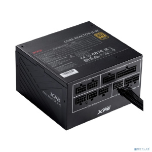 XPG CORE REACTOR II VE 850 (ATX 3.1, 850W, Full Modular, PWM 120mm FDB fan, Active PFC, DC to DC, Half-Bridge & LLC converter, 80+ GOLD) RET