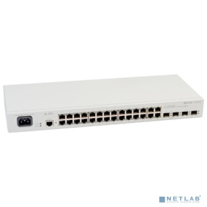 ELTEX MES2428_AC Ethernet-коммутатор 24 порта 10/100/1000 Base-T, 4 комбо-порта 10/100/1000 Base-T/100/1000 Base-X (SFP) 220V AC