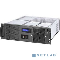 Procase GM338-B-0 черный {3U, глубина 380мм, MB 12"x9.6", без Б/П}