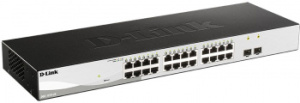 Коммутатор D-LINK DGS-1210-26/FL1A 24x1Гбит/с 2SFP управляемый
