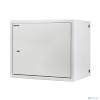 NTSS Шкаф настенный антивандальный распашной NTSS WAR 10U 600?500мм, 2 профиля 19, сварной, серый RAL 7035 NTSS-WAR10U6050