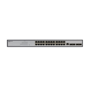 ORIGO OS3228P/380W/A1A Управляемый L3 PoE-коммутатор 24x1000Base-T PoE+, 4x10G SFP+, PoE-бюджет 380 Вт