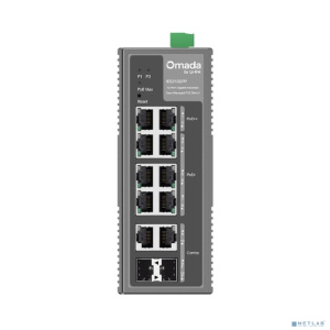 TP-Link IES210GPP Omada 10-портовый гигабитный индустриальный коммутатор Easy Managed с 6 портами PoE+ и 2 портами PoE++