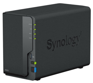 Система хранения данных Synology QC 1,7GhzCPU/2Gb/RAID0,1/upto 2HP HDD SATA(3.5')/2xUSB3.2, 1xUSB2.0/1xGbE/iSCSI/2xIPcam(up to 20)/1xPS repl DS218 1YW