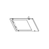 Аксессуары Chenbro 84H341310-027 Корзина AS'Y COMPONENT,RM41300,MIX,PSU BRACKET,FOR R2IS
