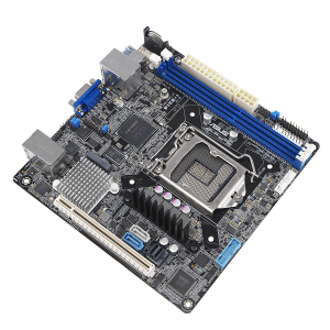 Серверная материнская плата ASUS Motherboard P12R-I Mini-ITX,1xLGA1200,2x3200/2933/2666UDIMM(upto64GB),6xSATA3 6Gb/s p,1xM.2,1xPCIe Gen4 slot (1x16),3