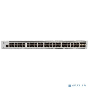 ELTEX MES2348P Ethernet-коммутатор 48 портов 10/100/1000 Base-T (PoE/PoE+), 4 порта 10GBase-R (SFP+)/1000Base-X (SFP), L3, 2 слота для модулей питания