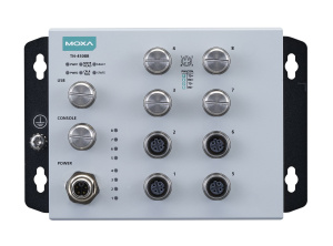 Управляемый коммутатор 2 уровня с 8 портами Fast Ethernet, рабочее напряжение 24-110 В пост., рабочая температура -40~+70, с конформным покрытием, защ