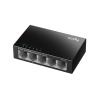 Коммутатор CUDY 5-Port 10/100 Mbps Metal Switch 5-Port 10/100 Mbps Desktop Switch, 5 10/100M RJ45 Ports, Loop Detection, Metal Case, Power Saving, Plu