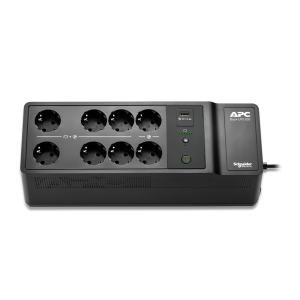 Источник бесперебойного питания APC Back-UPS ES 650VA/400W, 230V, 8 Schuko (2 Surge & 6 batt.), USB, USB charge(type A), Data/DSL protection,(BE650G2-