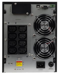 Источник бесперебойного питания SMARTWATT ИБП Онлайн, мощность 2000/1800 ВА/Вт, напольный, LCD дисплей, управляемые розетки, IEC13 - 8 шт.