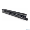 Hyperline CM-1U-ML16-COV односторонний пальцы 1U шир.:19" глуб.:67мм