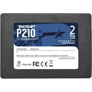 Накопитель PATRIOT SSD SATA III 2Tb P210S2TB25 P210 2.5"
