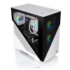Корпус Thermaltake Divider 170 TG ARGB Snow/White CA-1S4-00S6WN-00 /Win/SPCC/Tempered Glass*1/120mm ARGB PWM Fan*2