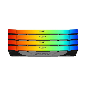 Оперативная память KINGSTON Память оперативная/ 32GB 3600MHz DDR4 CL16 DIMM (Kit of 4) FURY Renegade RGB