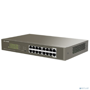 IP-COM G1116P-16-150W Коммутатор PoE неуправляемый 16-Ports 10/100/1000 Base-T / 16-Ports PoE (PoE бюджет 135W)