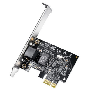 Адаптер беспроводной связи (Wi-Fi) CUDY Gigabit PCI Express Adapter Gigabit PCI Express Network Adapter, Realtek Chipset, 10/100/1000Mbps RJ45 port, A