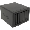 Synology DS620slim Сетевое хранилище DC2,0GhzCPU/2Gb(upto6)/RAID0,1,10,5,6/up to 6HDDs SATA 2,5'/2xUSB 3.0/2xGigEth/iSCSI/2xIPcam(up to 25)/ 1xPS/2YW