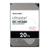 Жесткий диск серверный Western Digital Ultrastar DC HC560 20TB 3.5" WUH722020BL5204 SAS 12Gb/s, 7200rpm, 512MB, 0F38652, 512e/4Kn