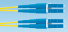 Патч-корд Panduit F92ELLNLNSNM005 2x9/125 OS1/OS2 LC дуплекс-LC дуплекс 5м LSZH желтый