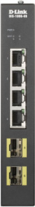 Коммутатор D-LINK DIS-100G-6S DIS-100G-6S/A 4x1Гбит/с 2SFP неуправляемый