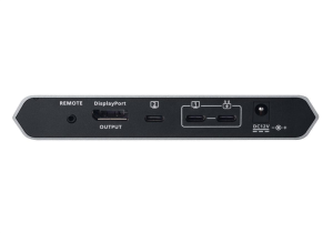 КВМ перевключатель ATEN 2-Port 4K DisplayPort USB-C KVM Dock Switch with Power Pass-through
