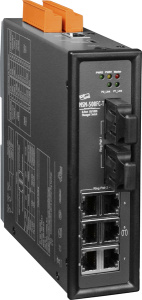 Управляемый коммутатор 6 x 10/100BaseTX, 2 x 100BaseFX, многомод, разъем SC, металлический корпус