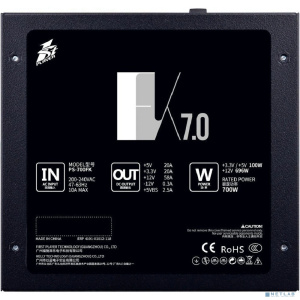 1STPLAYER FK 750W / ATX 2.4, APFC, 120mm fan / PS-750FK