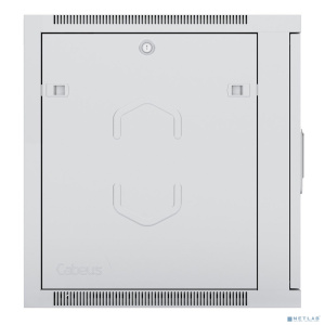 Cabeus SH-05F-9U60/45 Шкаф телекоммуникационный настенный 19" 9U 600x450x501mm (ШхГхВ) дверь стекло
