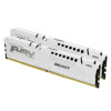 Модуль памяти Kingston 32GB (2x16GB) DDR5 6000MT/s CL36 FURY Beast White EXPO Non-ECC Unbuffered DIMM (Kit of 2) 1RX8 36-44-44 1.35V 288-pin 16Gbit