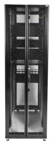 Шкаф серверный ЦМО (ШТК-СП-42.6.10-44АА-9005) напольный 42U 600x990мм пер.дв.перфор. задн.дв.перфор. 2 бок.пан. направл.под закл.гайки 1350кг черный 6