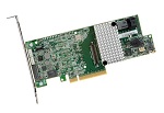 Broadcom/LSI 9361-8i (1G) (05-25420-08/LSI00417) (PCI-E 3.0 x8, LP) SGL SAS 12G, RAID 0,1,10,50,60, 8port (2*intSFF8643),1GB onboard, (analog LSI00198