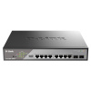 Коммутатор D-Link DSS-200G-10MPP/A1A Настраиваемый L2 коммутатор с 8 портами 10/100/1000Base-T и 2 портами 1000Base-X SFP (8 портов PoE 802.3af/at/bt,