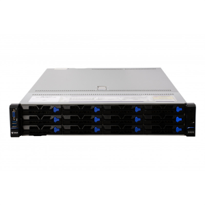 Серверная платформа SNR-SR2412LS Rack 2U, 2xXeon LGA4677, 32xDDR5/5600MHz(upto 8TB), 12xHDD LFF/SFF SATA/SAS + 2xSFF rear, 2x M.2 (2280 / 22110), noRA
