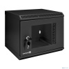 Exegate EX298624RUS Шкаф телекоммуникационный 10" настенный 6U ExeGate EC-WM-6U.280.G.BLACK (10”, 6U, 350x280x287mm (ШхГхВ), передняя дверь закаленное