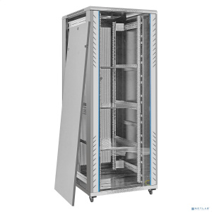 Exegate EX300284RUS Шкаф телекоммуникационный 19" напольный 42U ExeGate EC-FS-42U.800.1000.G.V.GREY (19”, 42U, 800x1000x2054mm (ШхГхВ), передняя дверь
