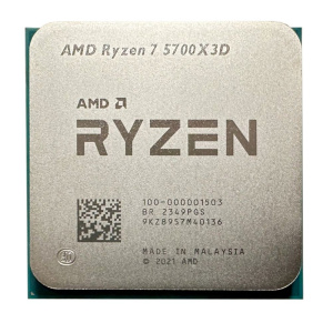 CPU AMD Ryzen 7 5700X3D BOX (100-100001503WOZ) {Base 3,00GHz, Turbo 4,10GHz, Without Graphics, TDP 105W, w/o fan, AM4}