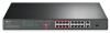 коммутатор TP-Link TL-SL1218P, 16-Port 10/100Mbps + 2-Port Gigabit Rackmount Switch with 16-Port PoE+